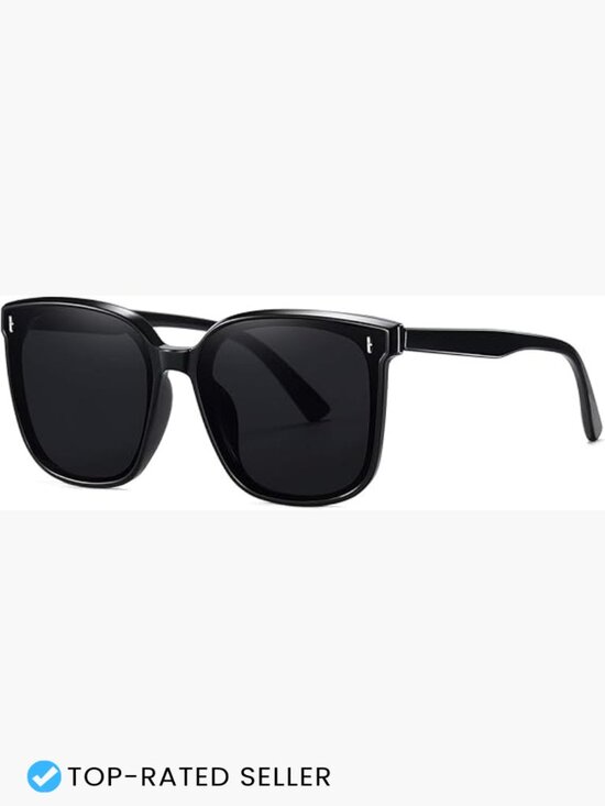 Oversized Square Sunglasses Retro Classic Style UV400 Protection Daily Wear main image 6